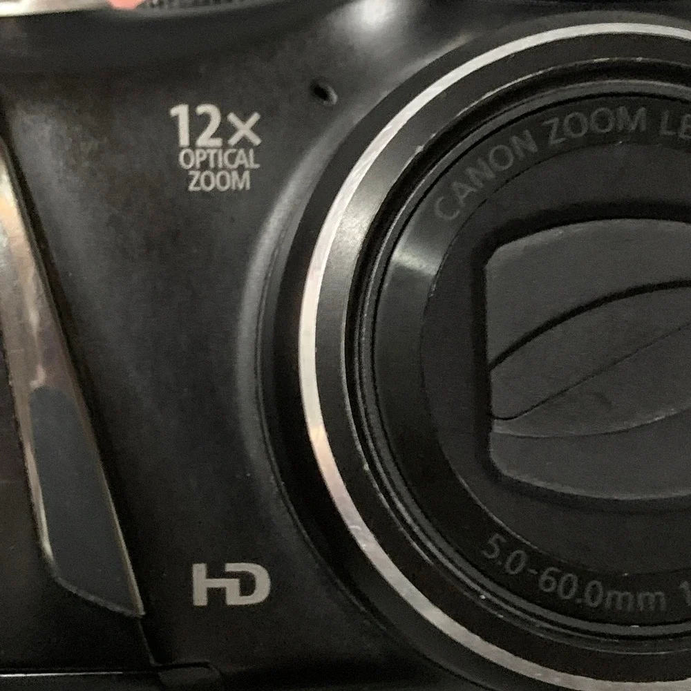 Canon PowerShot SX150 IS 14.1MP Digital Camera 12x Optical Zoom HD Black PC1677